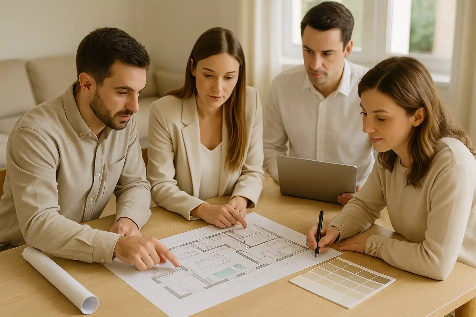 Equipo propio de interioristas en Pozuelo