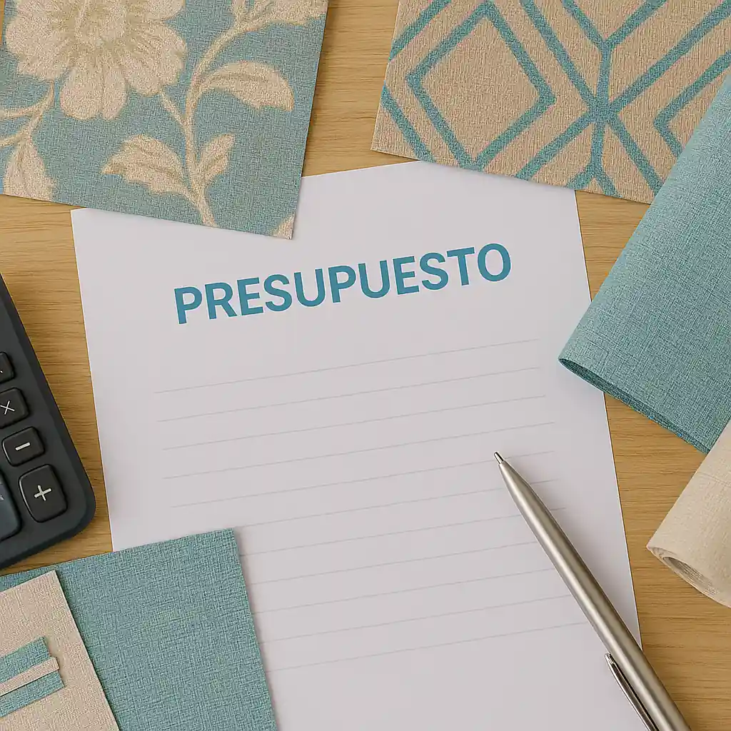 Presupuesto gratuito para papel pintado