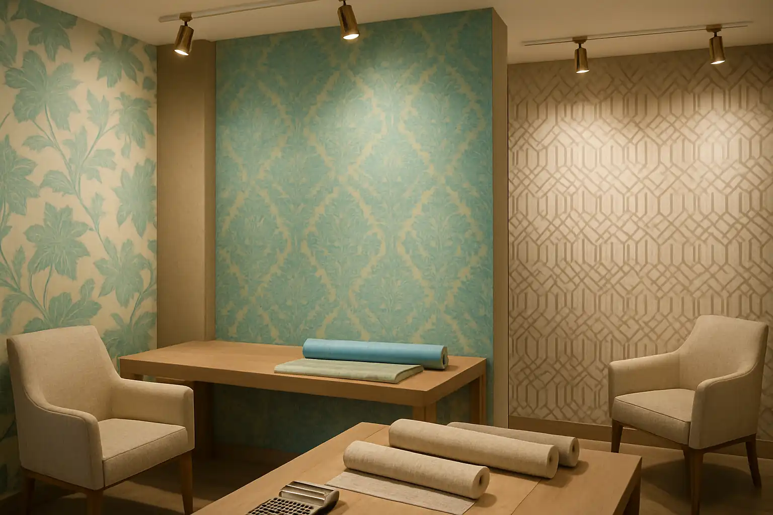 Showroom de papel pintado en Pozuelo